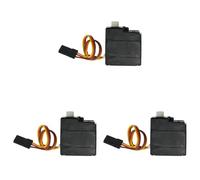 Giwnhvx 3X Brushless 3 Fils Servo 17G pour SCY 16101 16102 16103 16201 Pro 1/16 Brushless RC Auto Mises à jour Pièces Accessoires