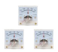 Giwnhvx 3X Classe 2.5 Précision DC 0-1 A Ampère Analogique Ampère Compteur Ampère 91C4