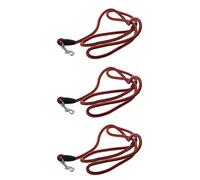 Giwnhvx 3X Laisse en Cuir Artificiel Tresse pour Chien - S