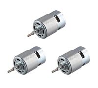 Giwnhvx 3X Moteur 755 DC pour Coupe-Herbe Moteur de Coupe-Herbe 21 V avec Arbre Long pour une Coupe et une Coupe Efficaces des Mauvaises Herbes