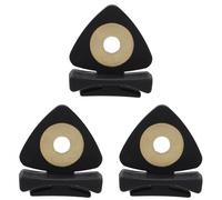 Giwnhvx 3X Muter Professionnel pour Violon pour 4/4 3/4 1/2 Violon Violet Accessoires pour la Pratique Noir