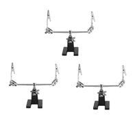Giwnhvx 3X Pince de support pour fer à souder de troisième main qui aide les clips de support de Pcb pour circuits électriques passe-temps