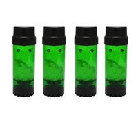 Giwnhvx 3X Réservoir de Poissons D'Aquarium Filtre à Lit Mobile Fluidisé Filtre à MéDia à Bulles avec Filtre à Pierre à Air et Éponge LH-600