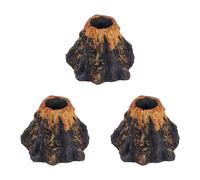 Giwnhvx 3X Volcano Forme Aquarium Fish Tank Décor Pompe à Oxygène Air Bulle Pierre Air Pompe Drive Fish Tank Jouet Aquarium Ornement Décoration