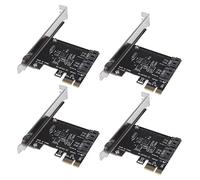 Giwnhvx 4 adaptateurs Pcie pour carte d'extension Pci Express III 6G Sata3.0 de Pci Express A Sata3.0