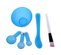 Giwnhvx 4 en 1 DIY Maquillage Ensemble Masque Bol Jauge Pinceau