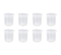 Giwnhvx 4 gobelets gradués transparents de 500 ml