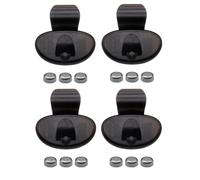Giwnhvx 4 PCS Alarmes Set pour La Pêche Indicateur Électronique pour La Pêche Sonnette D'alarme pour Appâts pour Carpe Indicateur de Jour avec Batterie