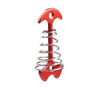 Giwnhvx 4 PCS Outdoor Mountain Camping Floor Spring Nails Plank Tent Fixed Windproof Nails Ajuster Wind Rope Buckle Large