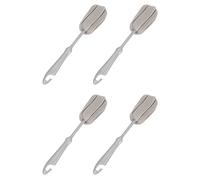 Giwnhvx 4 Pièce Brosse Éponge Bouteille de Lait Coupe En Verre Lavage de Nettoyage Outils de Nettoyage de Cuisine Brosse de Nettoyage de Tasse Poignée Courte En Plastique