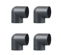 Giwnhvx 4 Pièces 75mm Auto Air Chauffage Conduit Tuyau Air Vent Sortie L Forme Coude Bend Tuyau D'échappement Connecteur pour Eberspaecher