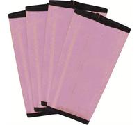 Giwnhvx 4 Pièces Bottes pour Lot de 4 Leggings pour Enveloppements de Jambes Entraînement Sportif Fournitures Professionnelles Rose