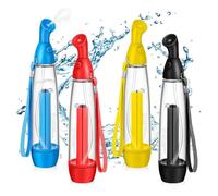Giwnhvx 4 Pièces Summer Mister Sprays Bottle Set Pompe Mister Dispositif de Refroidissement Personnel Bouteilles de Pulvérisation en Plastique Vides Rechargeables à L'Eau