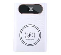 Giwnhvx 4 x 21700 pour batterie de charge rapide Power Bank Quick Charge 22,5 W Batterie 22,5 W QC4/QC3.0/QC2.0 Écran LCD Power Bank DIY B