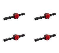Giwnhvx 4 x Boîtier de pont arrière en métal pour D12 C14 C24 C24-1 C34 B14 B24 B16 B36 Pièces de mise à niveau de voiture RC Noir