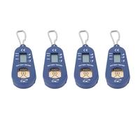Giwnhvx 4 x boutons testeur de batterie, porte-clés de poche portable et testeur de batterie pour vérifier la puissance restante de la batterie