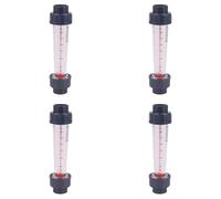 Giwnhvx 4 x LZS-25 Compteur de débit Type de tuyau 300-3000L/H Eau Rotamètre Compteur de débit liquide Instruments pour lumière