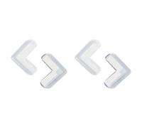 Giwnhvx 4 X Protecteur de Forme de L en Silicone au Coin de Bureau ou de Placard pour la Securite de