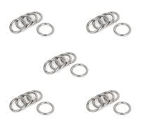 Giwnhvx 40 mm x 5 mm soudé en forme ou en acier inoxydable de 25 pièces.