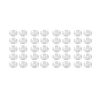 Giwnhvx 40 Pcs Rond Transparent en Plastique Boite de Coin 35mm