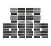 Giwnhvx 400 pièces/lot de ruban adhésif noir en mousse non découpée 38 mm x 110 mm