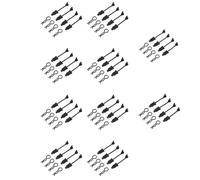 Giwnhvx 40PCS Corps en Caoutchouc Clip Loquet Sacs à Main Boucle Fixe Verrouillage AR390178 pour 1/7 1/8 ARRMA Mojave Limitless Kraton RC Voiture