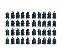 Giwnhvx 40PCS Réparation des Pneus Clous dans le Caoutchouc Vide Réparation des Pneus Nail Outil Rapide Réparation des Pneus Self-Service Nail S