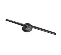 Giwnhvx 43 cm - Projecteur holographique 3D suspendu imagerie aérienne stéréo ventilateur électrique écran rotatif publicitaire machine