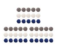Giwnhvx 45 PièCes SéRies Boules de Rotin Boule DéCorative Orbes Remplisseurs de Vase DéCor de Table, pour Les DéCorations de Boule de Vigne de Plafond