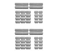 Giwnhvx 48PCS PC Motherboard 24Pin 8Pin 6Pin Peigne pour Ordinateur Manchon Jusqu'à 3,4 Mm Noir