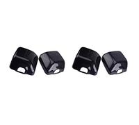 Giwnhvx 4Pc Accessoires Extérieur pour Revêtement Rétroviseur Extérieur Droit Et Gauche en Fibre de Carbone Noir Convient pour JL 2018