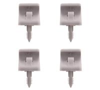 Giwnhvx 4PCS 85235-1C300QS Gris Loquet Pare-soleil Clip pour I20 2002-2012 Auto Pare-Soleil Clip Support 852351C300QS