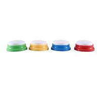 Giwnhvx 4PCS Squeeze Sound Box Enregistreur Parlant Chien Bouton Enregistreur Vocal Jouet Parlant pour Pet Training Tool Squeeze Box Chien