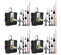 Giwnhvx 4pièces 31 mm Arbre Long Bricolage Horloge à Quartz MéCanisme de Mouvement Mains Mur Horloge à Quartz Outil de RéParation PièCes Remplacement Chaud