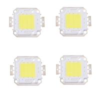 Giwnhvx 4X 30W Blanc LED IC Haute Puissance LumièRe D'Inondation ExtéRieure Lampe Ampoule Perles Puce Bricolage 2200LM