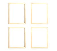 Giwnhvx 4X 40X50 CM Cadre en Bois DIY Cadres Photo Art Adapté à la DéCoration IntéRieure Peinture NuméRique Diamant Dessin Peintures