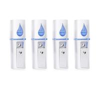 Giwnhvx 4X Extensions de Cils D'Atomisation de Vaporisateur Nano Mister Mini Portable avec Miroir Blanc