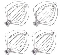 Giwnhvx 4X KN256WW Accessoires pour Mélangeur à Oeufs pour 5-6QT Accessoires pour Mélangeur Vertical Levage Bol Mélangeur pour Crème Œufs Mélangeur pour Gâteau Mayonnaise