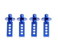 Giwnhvx 4x Monture pour Montants Avant En Métal Monture Un Coquille pour Mini E- Et Slash 1/16 Accessoires pour Pièces de Voiture RC,1