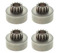 Giwnhvx 4X RC Voiture Partie 13T Embrayage Cloche Pignons Gear Metal pour 1:8 RC Voiture pour Axial Redcat Hi Speed