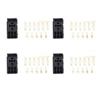 Giwnhvx 4X Relais pour Yacht Car Rv et Kit de Base pour 3 Fusibles - Relais un 4, 5 Pin et Clignotants Ato Fuse Holder Socket Box