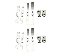 Giwnhvx 4X Suspension Un Arbalète avec Absorption des Chocs en Acier pour D12 B14 B24 B16 B36
