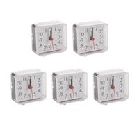 Giwnhvx 5 PCS Montres de Table Multifonction Portable Mignon Mini Bande Dessinée (Blanc)