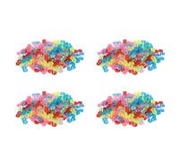 Giwnhvx 500 Pcs de Nouvelles Bandes S Tissees Etonnantes-Clips Colores