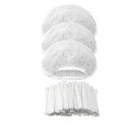 Giwnhvx 500 Pièces Casques Jetables Bouffant En Vrac 21 Pouces Casque Anti-poussière Rétines pour le Service de Restauration B