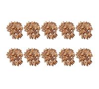 Giwnhvx 500 Pieces Forme d'olive Boutons en Bois A Bascule 2 Trous Boutons de Couture pour Le Decor de Vetements