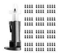 Giwnhvx 500PCS CPU Dissipateur de Montage Broches de Refroidissement Ventilateur de Refroidissement Fixation Clip de Montage pour 775/1150/1155/1156/1366 Sortie