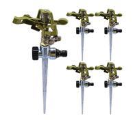 Giwnhvx 5X 360 Pulvérisateur rotatif pour pelouse cour