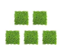 Giwnhvx 5X Cours d'eau Artificiels Faux Herbe Aquatique Verte Plante Pelouse Paysage D'Aquarium