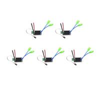 Giwnhvx 5X ESC Étanche Bidirectionnelle Haute Puissance 12V-24V RC ESC pour Voitures et Bateaux RC 640A